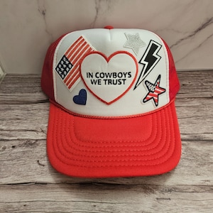 Cowboy Patch Trucker Hat