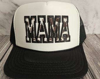 Mama Cowhide Patch
