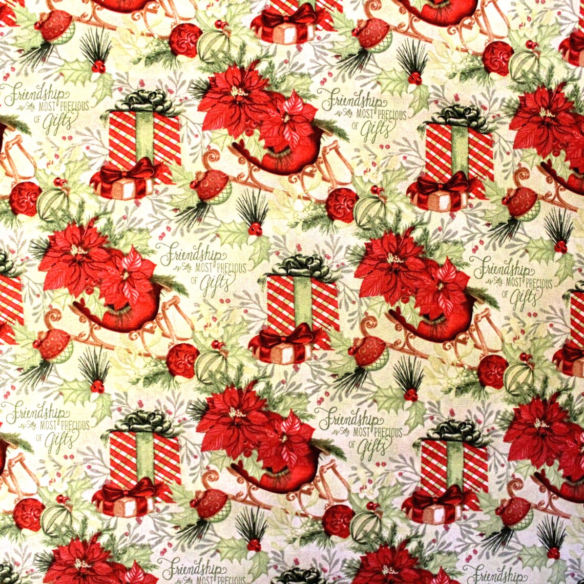 Christmas Fabric For Sewing and Quilting Low Cost Fabric Etsy