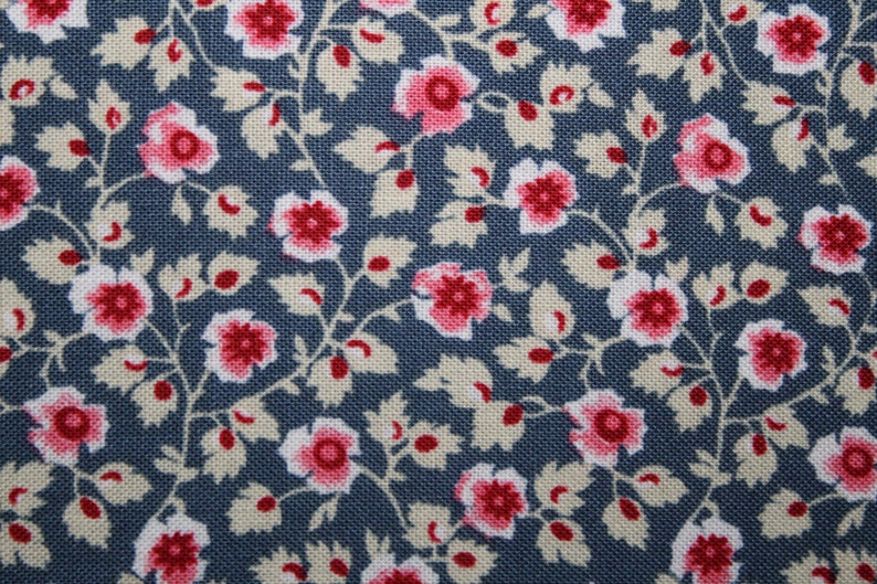 Floral Cotton Sewing And Quilting Fabric By Red Rooster Fabrics