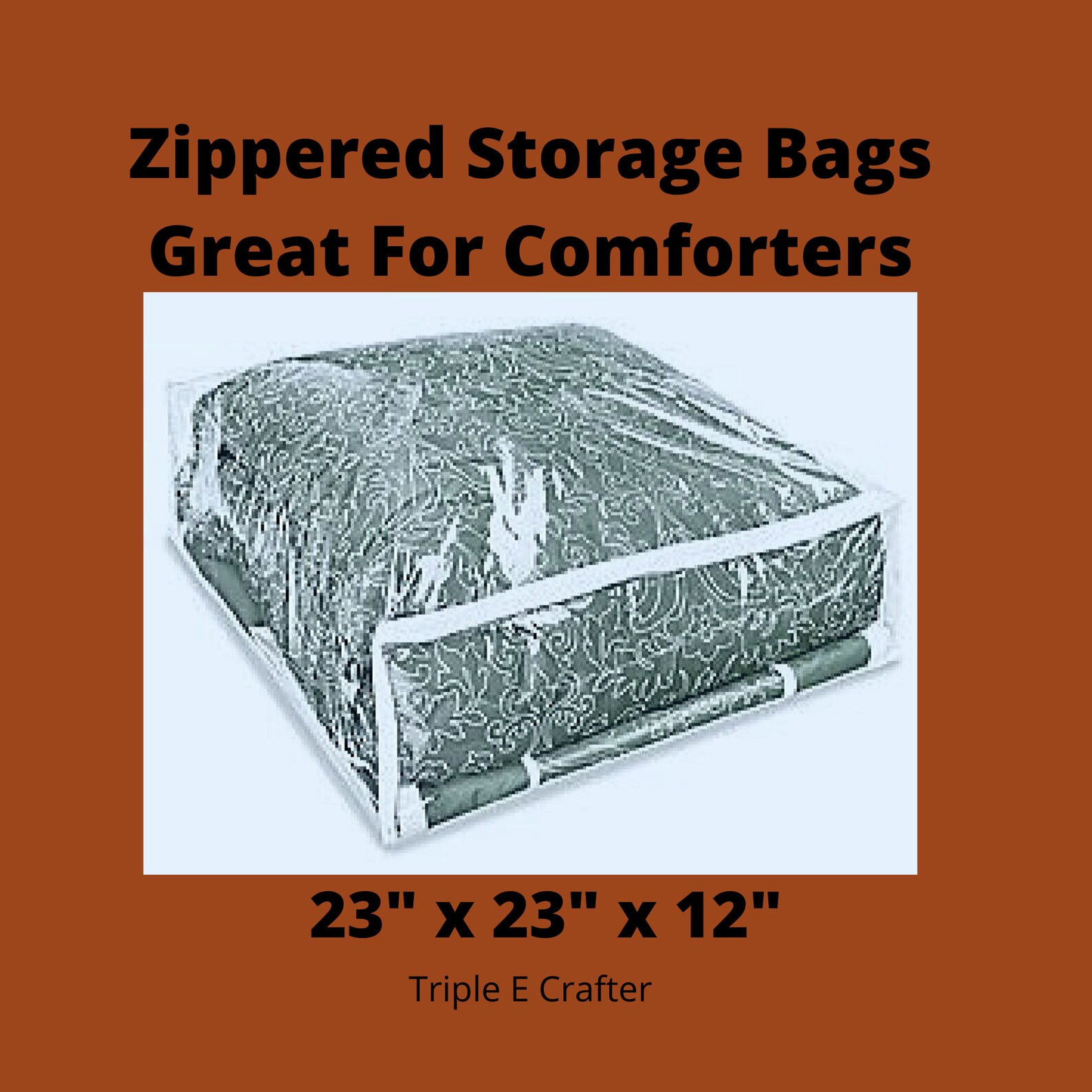 Clear Storage Bag Big Blankets Blanket Storage Clear Etsy