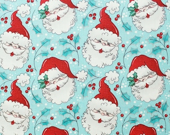 Santa Quilting Fabric, Allover Fabric, Fabric Traditions, Santa Claus Fabric, Christmas Fabric