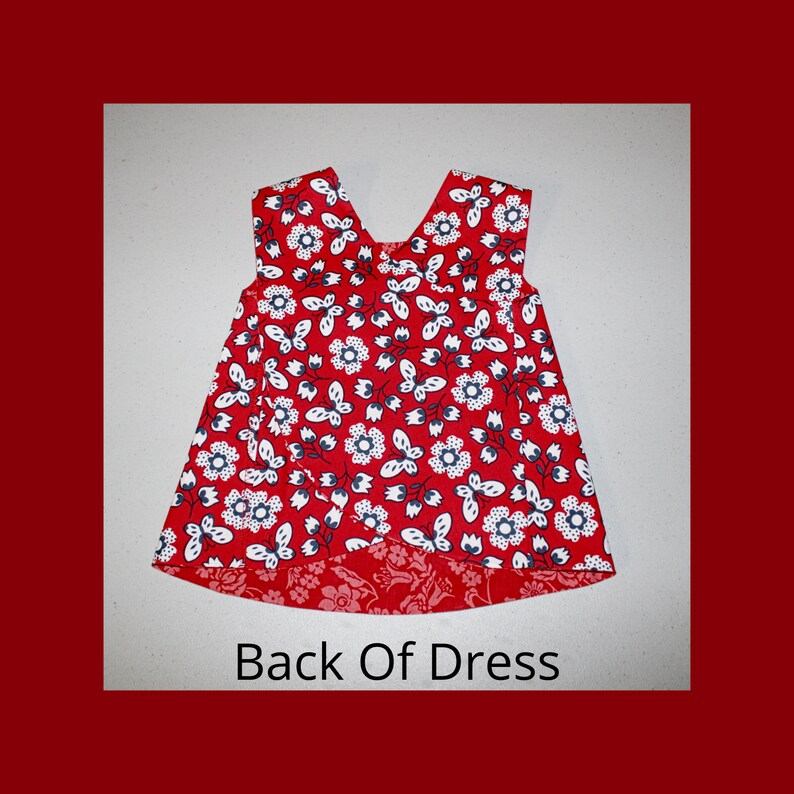 Baby Girl Tunic Top Reversible Criss Cross Cotton Tunic Size Etsy