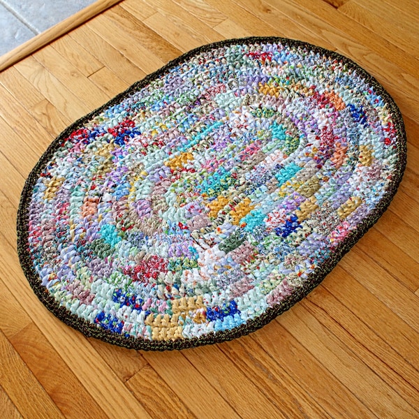 Cotton Crochet Rug Etsy