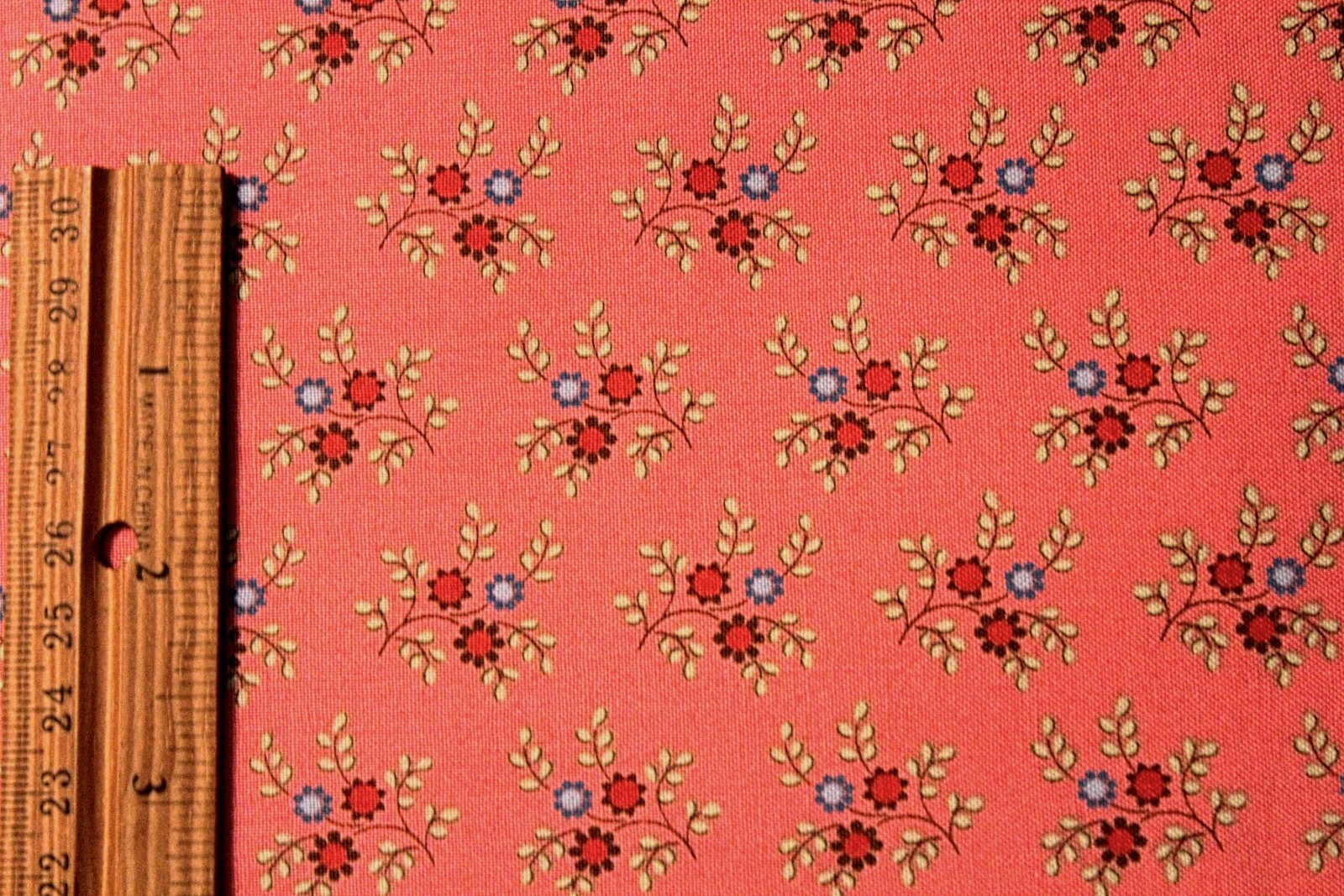 Cotton Floral Fabric on White Background Fabric By The Yard Etsy