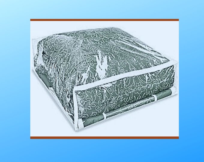 Clear Storage Bags Blanket Storage Clear Zippered Bags for Etsy