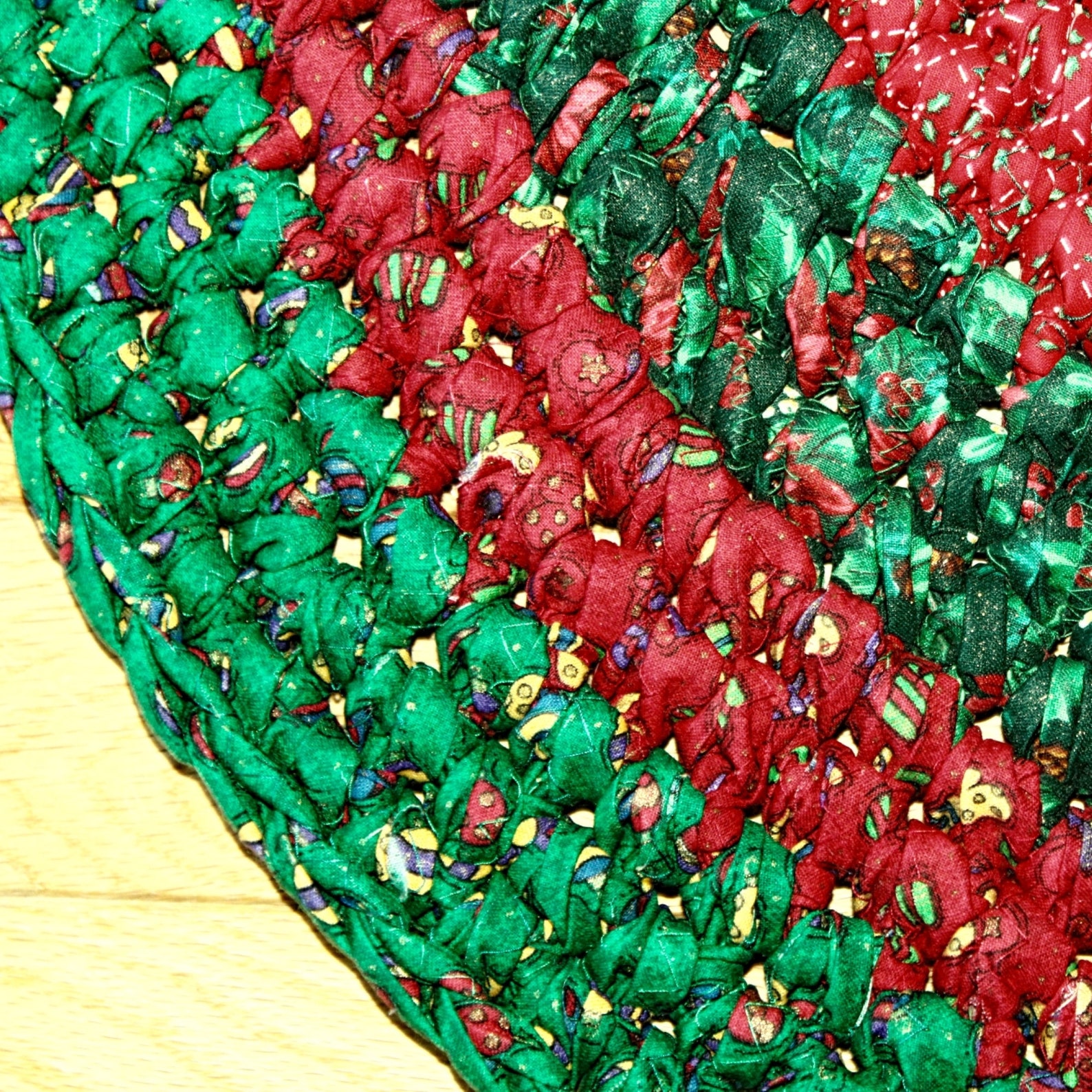 Round Rag Rug Washable Rugs Christmas Rag Rugs Hand Etsy