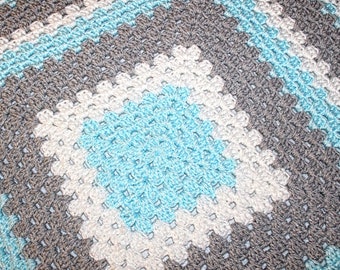 Cuddle Blanket, Blanket For Sale, Crochet Boy Blanket, Small Baby Blanket