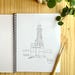 Michigan Lighthouse Watercolor Sketchbook - Etsy