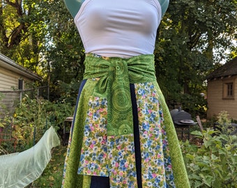 Pretty patchwork skirt