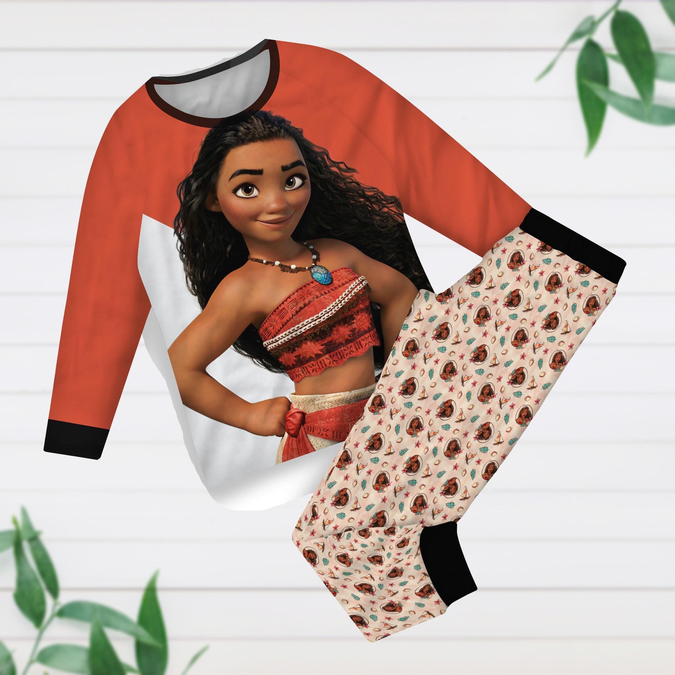 Moana Pajama Etsy Canada