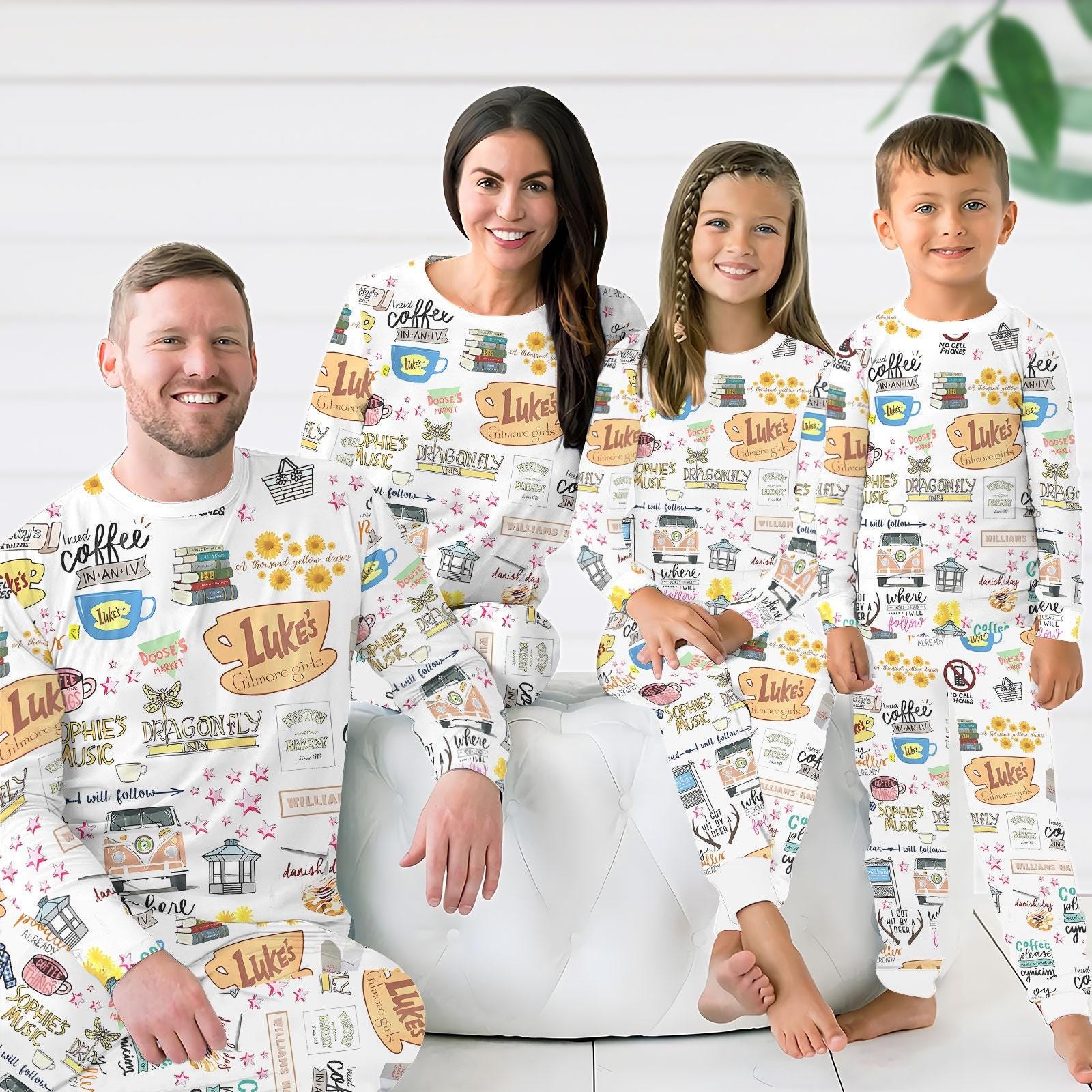 Gilmore Pajamas Etsy UK