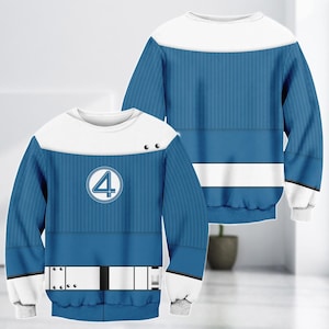 Sue Storm Sweatshirt, Mcu Susan Storm, Fantastic Four Cosplay Hoodie, Invisible Woman Shirt, Susan Storm 3d Sweatshirt, Fantastic Four