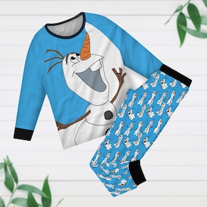 Olaf Pajamas Etsy