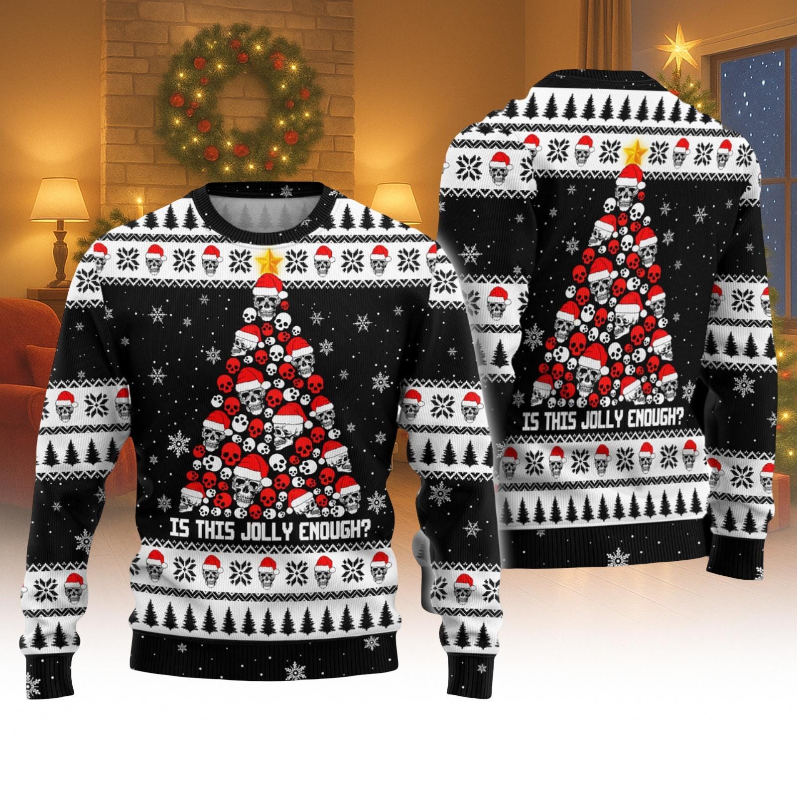 Skull Xmas Sweater