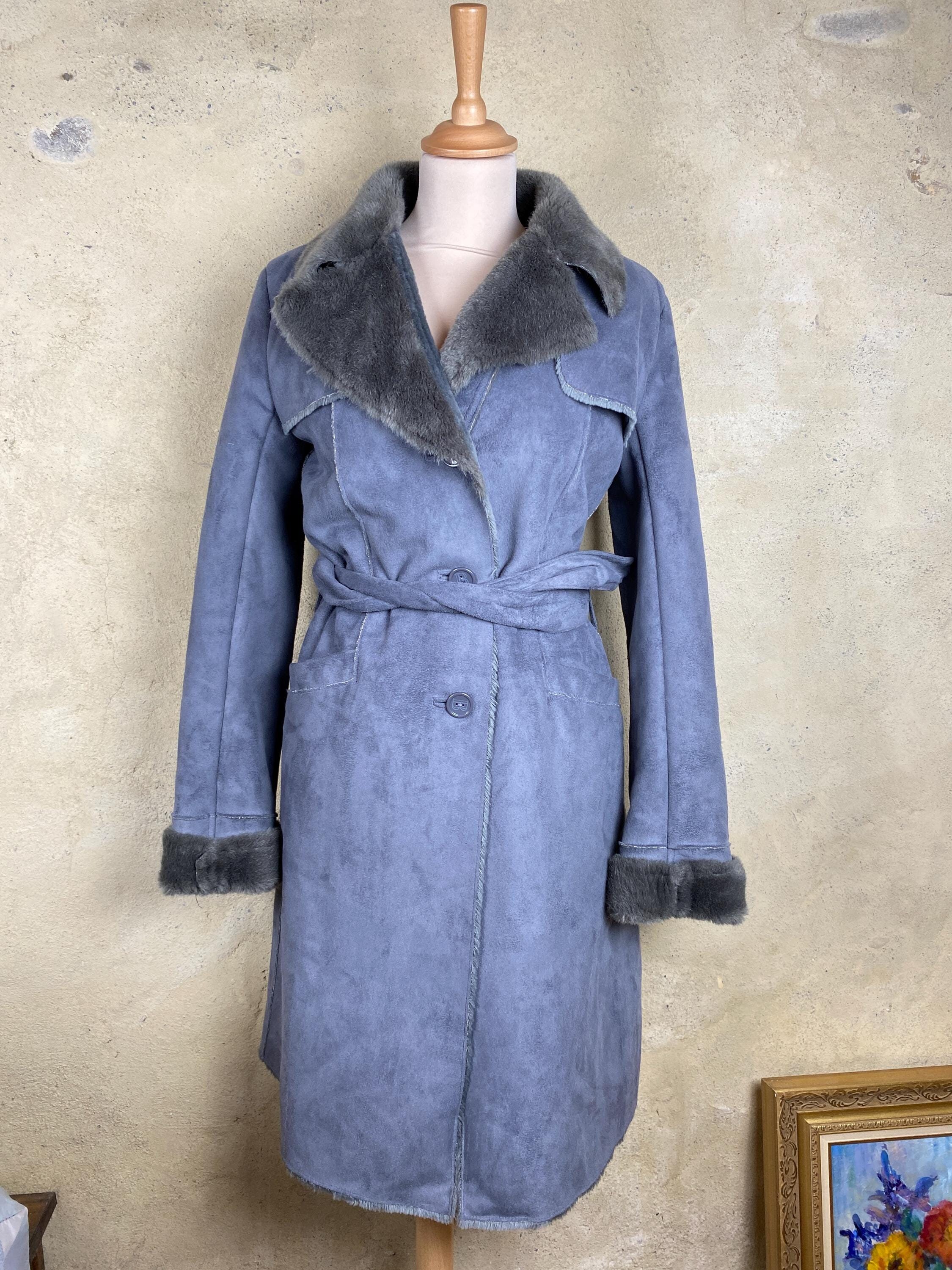 Manteau balmain fausse fourrure hotsell