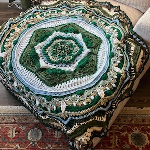 Crochet Custom Mandala Blanket