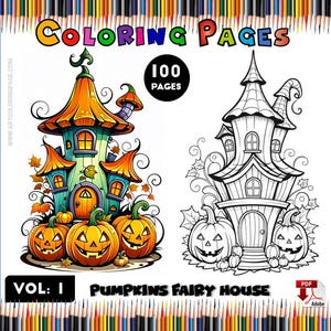 Pumpkin Coloring Pages Vol 1 – Fun, Creativity, and Relaxation for All Ages, pumpkin printables to color, coloring book pumpkin,