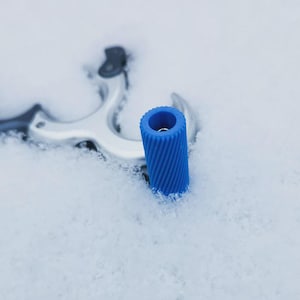 Thumb Peg for Hinge Release: Spiral-Knurled, Non-Slip Grip, Universal Fit Kit