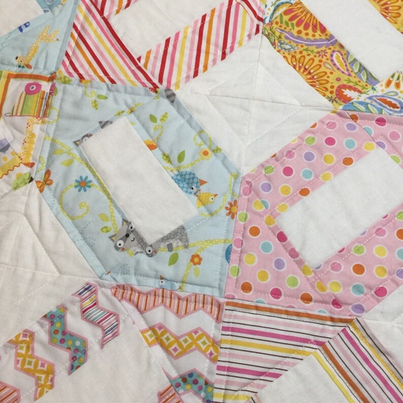 Cheese and Crackers Cotton Baby Quilt Etsy