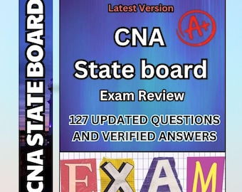 Repaso del examen de la Junta Estatal de CNA: 127 preguntas de práctica (PDF imprimible)