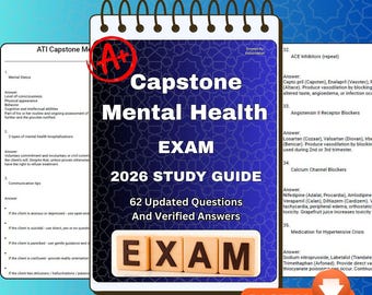Studiehandledning för examen i psykisk hälsa och omvårdnad | 62 övningsfrågor (PDF-nedladdning)