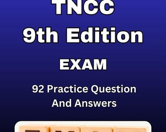 Examen TNCC 9.ª edición / 92 preguntas y respuestas / Descargar PDF