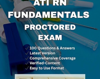 Preparación para el examen de Fundamentos de Enfermería 2024-2025: 100 preguntas verificadas (Descargar PDF)