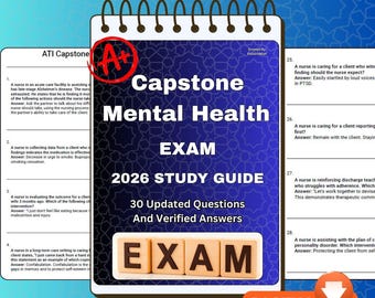 Studiehandledning för examen i psykisk hälsa och omvårdnad | 30 övningsfrågor (PDF-nedladdning)