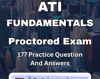 Fundamentals Exam Study Guide – 177 Verified Questions & Answers PDF