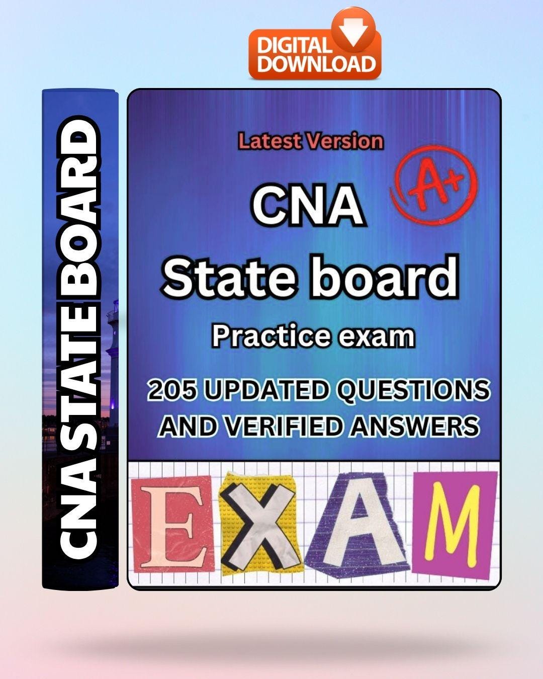 CNA State Board Exam Study Guide: 205 Practice Questions (PDF Download) - Etsy