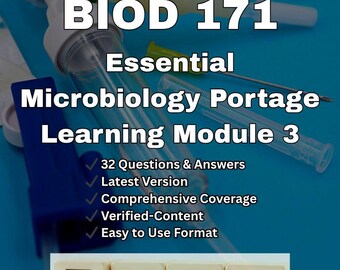 Guía de estudio para el examen de Microbiología: 32 preguntas y respuestas verificadas (Descarga PDF)