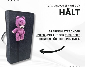 Organizador de maletero FREDDY - Mantiene tu coche limpio y ordenado