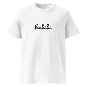 Habibi T-Shirt | Organic Cotton Arabic Shirt | Unisex | Muslim Gift, Middle Eastern Streetwear