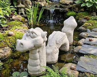 Loch Ness concrete statue