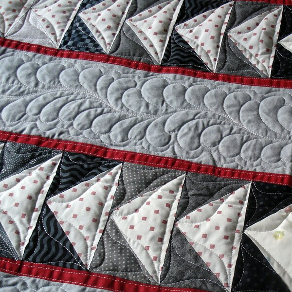 Quilt With Flying Geese Custom Order for Erica Only