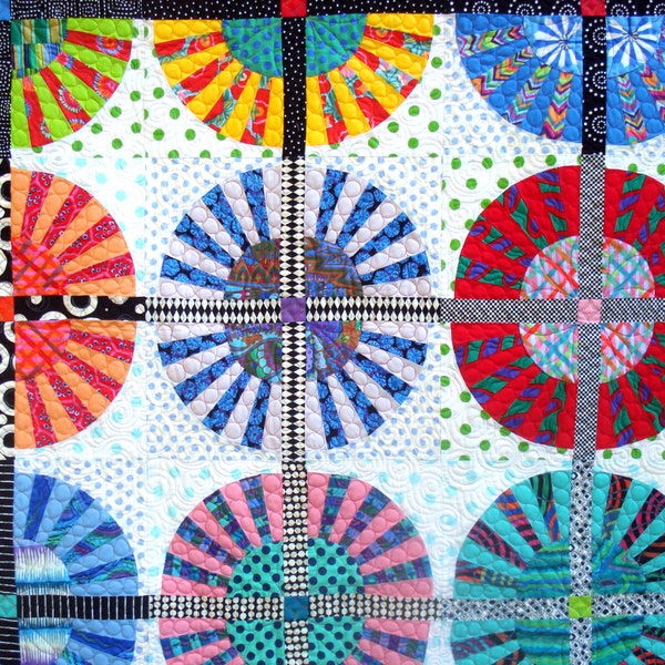 Wonky Wheels Wall Hanging