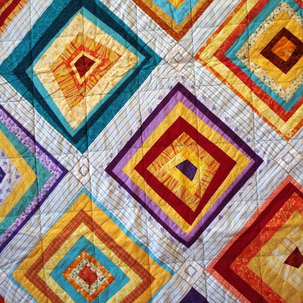 Out of square quilt