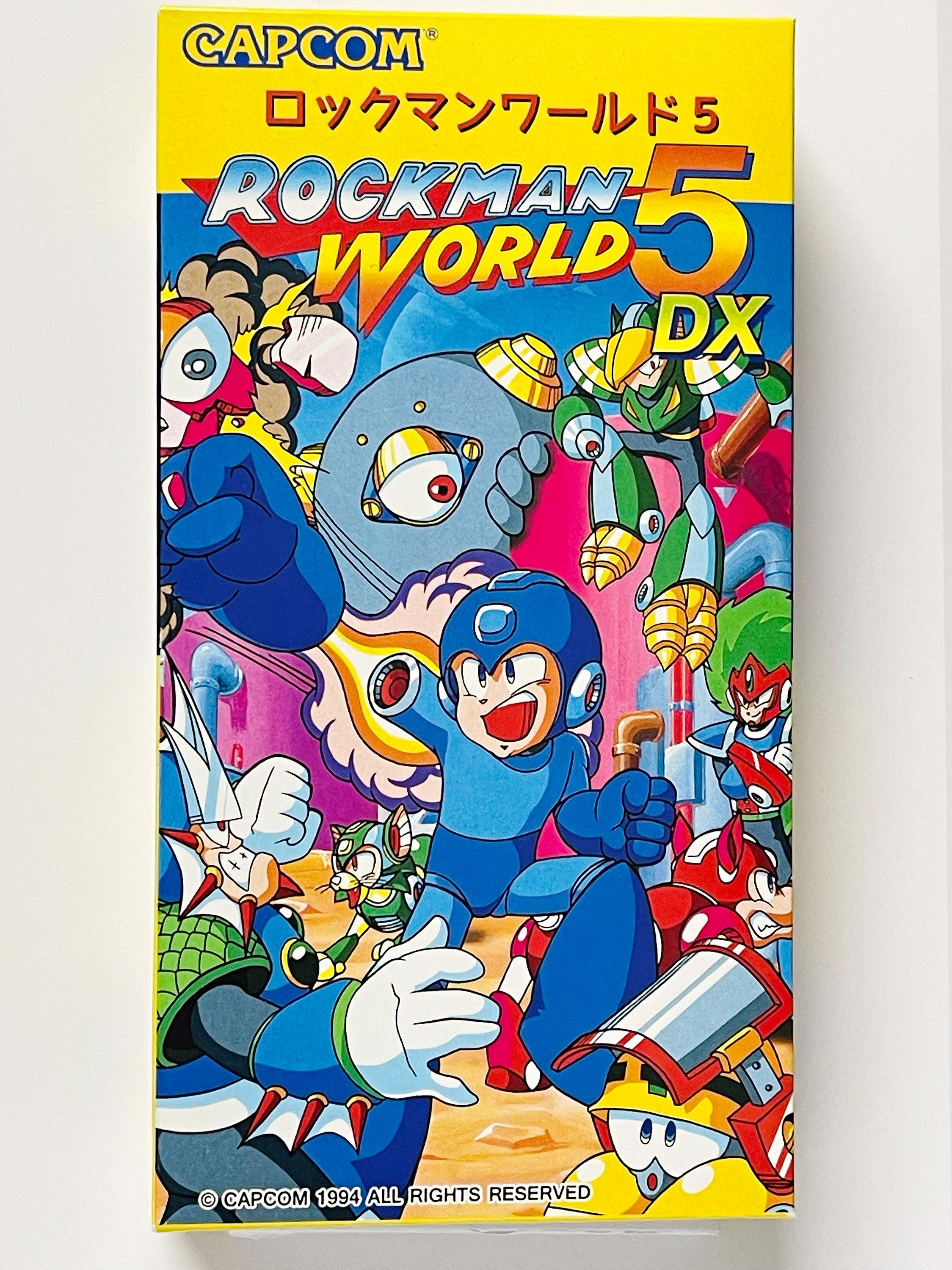 Rockman World5 Game(megaman World 5)/ Gameboy Advance / Rare Rockman World5 Game(megaman World 5)/ Gameboy Advance / Rare