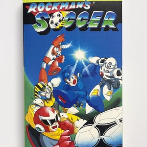 Rockman Fussball /Megaman Fussball SFC - Neu hergestellte Pappschachtel Es ist eine leere Schachtel.