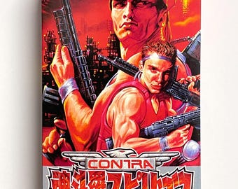 Contra III The Alien Wars SFC - Newly made cardboard box It&#39;s an empty box