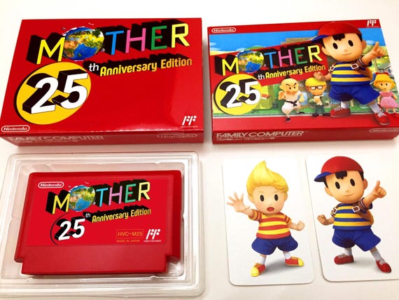 【M M.mother】 Mother 25th Anniversary Edition/ Famicom / Rare - Etsy