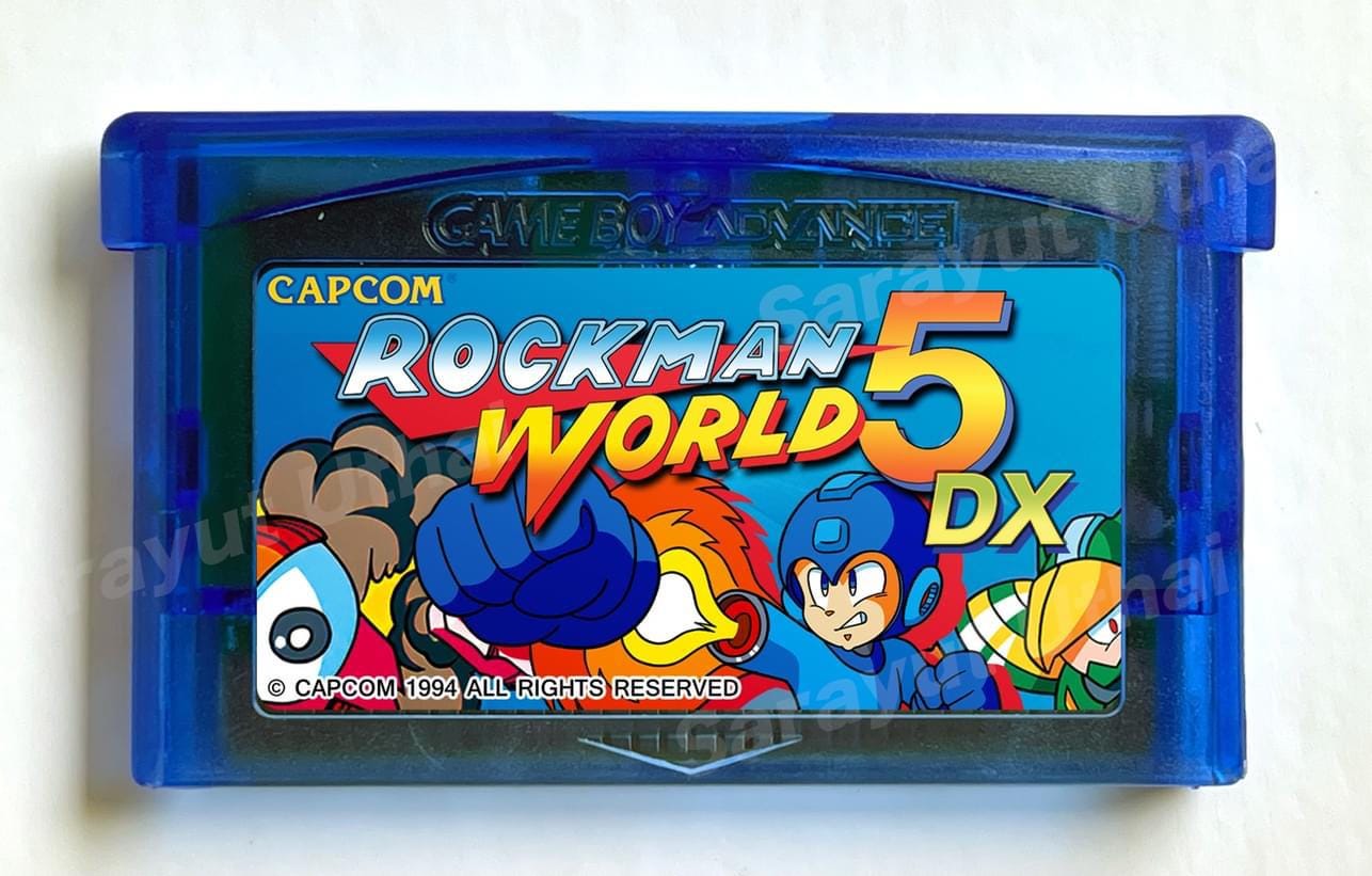 Rockman World5 Game(megaman World 5)/ Gameboy Advance / Rare