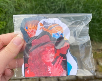 Paquete de pegatinas aleatorias de grado B