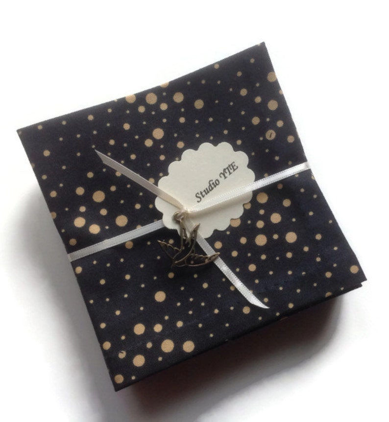 Navy Blue Cocktail Napkins Eco Friendly 100 Cotton Appetizer Etsy