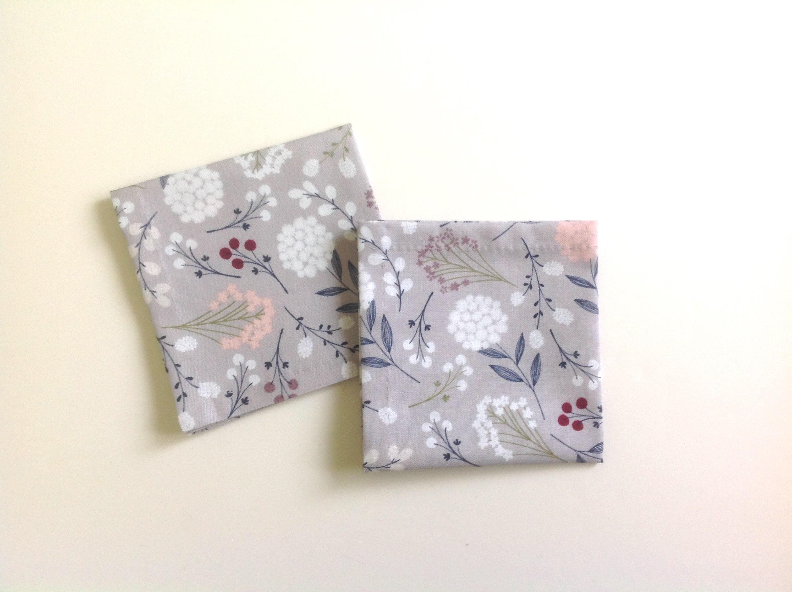 Eco Friendly Cotton Cocktail Napkins Appetizer Napkins Etsy