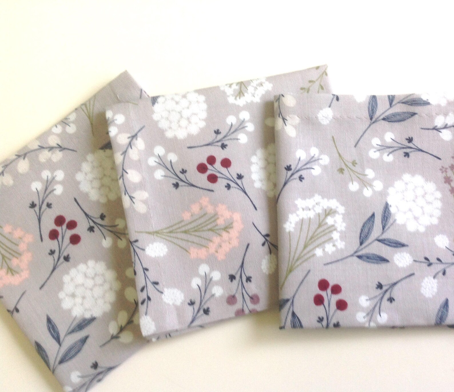 Eco Friendly Cotton Cocktail Napkins Appetizer Napkins Etsy