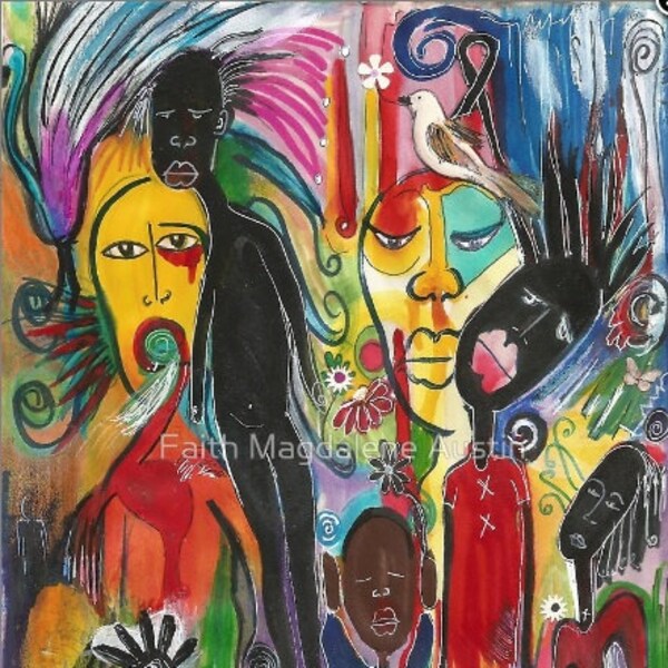 Art Brut Life Story Collage Art as Poetry