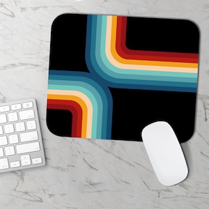Retro Mouse Pad Gaming Mousepad, Gamer Gift, Desk Accessories, Computer Desk Mouse Pad