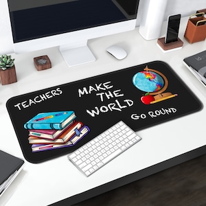 Teacher Deskmat Mouse Pad School Desk Mat Mousepad, Teacher Desk Accessories, Classroom Accessories, Teaching Desk Accessories, School Desk